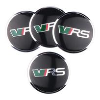 2025 Naujas 4 vnt. 56/60 mm Automobilio ratlankio centrinis dangtelis Stebulės dangtelio emblemos Pakeitimo lipdukas Skoda VRS VII Rapid Fabia Octavia A7 Yeti Sup