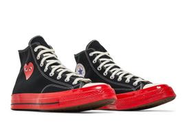 Converse Comme des Garçons Play x Chuck 70 High Juodi Raudoni A01793C 35