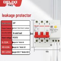 DELIXI DZ47sLE Buitinis nuotėkio apsaugos automatinis jungiklis