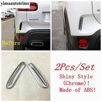 Chromuotas Priekinis / Galinis Bamperis Rūko Žibinto Žvilgsnio Voko Juostelės Rėmo Dangtelio Apdaila Citroen C5 Aircross 2018 - 2024 Priedai Model A