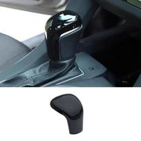 For Toyota Corolla E210 + Camry 2018+ Yaris Yaris cross + Avalon + Car Gear Head Shift Knob Cover Handball Sticker ABS carbonfiber