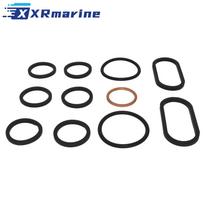 For Volvo Penta  Oil Cooler O-Ring Seal Kit 30 31 40 41 42 43 44 300 HP Engine Orbitrade 22149 Oil Cooler O-Ring Se