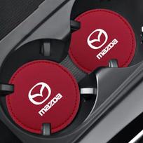 2025 m. Karštas automobilio interjero odinis padėkliukas puodeliui vandeniui laikiklis neslystanti pagalvėlė kilimėlis Mazda 2 3 6 8 RX8 MX3 CX4 CX-5 CX-7 CX-9 CX-