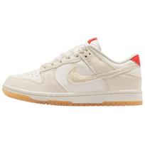 Nike Wmns Dunk Low  Friendship Knot  Sail Picante Red Flax Pale Ivory Women's Casual Shoes HV5231-133 38.5