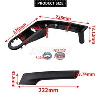Nauja salono durų rankenėlė su fiksavimo dangteliu kairė dešinė 6N0867179E 6N0867197B VW Polo MK3 6N 6N2 1999-2002 automobilių priedams Left