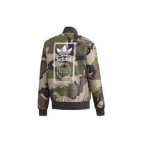 Adidas Originals Trefoil Dvipusė Kamufliažinė Striukė Vyriškos Striukės Grafito-Juoda DX4219 XS gray