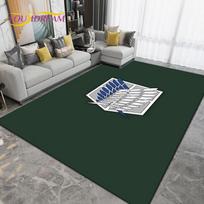 Anime animacinių filmų ataka ant titano zonos didelis kilimėlis, kilimas svetainei miegamajame, virtuvės vonios kilimėlis, neslystantis grindų kilimėlis, dovana 40x60cm