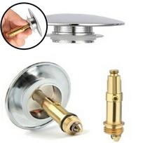Home Brass Push Bolt M8/M16 Basin Click Clack Waste Internal Spring Mechanism Spring Core Thick Plating Brand New China Mainland