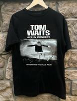Tom Waits Singer Cotton Gift For Fan Black All Size Unisex T-Shirt Unisex T-Shirt S