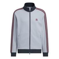 Adidas Originals Sportinis Džemperis Patogus Ilgomis Rankovėmis Striukė Unisex Striukės Sidabrinis Pilkas KB8953 L gray