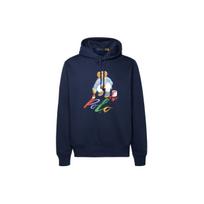 Polo Ralph Lauren Letter Bear Siuvinėtas gobtuvas Vyriški gobtuvai Tamsiai mėlynas 710853309-030 XS