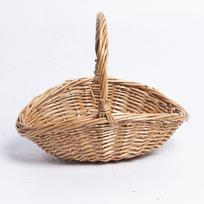 Gluosninio rotango kiaušinių krepšys su rankena Gėlių krepšys Mažas daržovių laikymo krepšys Mergaitei 23X18X7CM