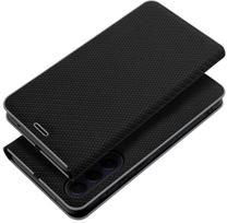 Dėklas Forcell Oem LUNA Book Carbon skirtas Xiaomi Mi 11 Lite 5G / Mi 11 Lite LTE ( 4G ) / Mi 11 Lite NE juodos spalvos