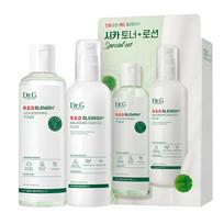 Dr.G Red Blemish Cica Toner & Lotion Set Soothing Hydrating Sensitive Skin Care Set 200ml + 150ml