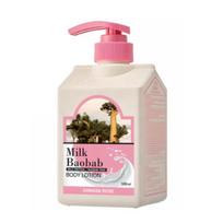 Milk Baobab Body Lotion Damask Rose 500ml – Moisturizing Rose Scent Body Lotion