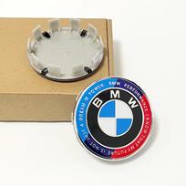 4 vnt. BMW ratlankių centriniai dangteliai 68 mm 56 mm Mėlynas baltas dangtelis BMW E46 E90 E30 F10 F30 X5 X3 E39 F25 E60 E91 E87 M Automobilio priedai