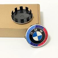 4 vnt. BMW ratlankių centriniai dangteliai 68 mm 56 mm Mėlynas baltas dangtelis BMW E46 E90 E30 F10 F30 X5 X3 E39 F25 E60 E91 E87 M Automobilio priedai