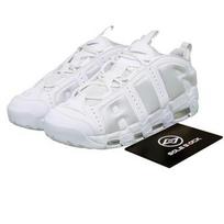 Nike Air More Uptempo Low Triple White FZ3055-100 Vyriški batai 38.5 balta