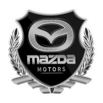 2025 Karštas 3D Metalinis Lipdukas Automobilio Kėbulo Bagažinės Apdailos Lipdukas Skydo Formos Automobilio Aksesuarai Mazda Axela CX-5 CX-3 CX-4 Demio MX