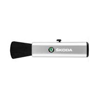 2025 Naujas ištraukiamas automobilio valymo šepetėlis Automobilio prietaisų skydelio valymo įrankiai Skoda Kodiaq Fabia Kamiq Karoq Octavia 3 A5 A7 Rapid Sc sidabras