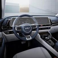 TPU apsauginė plėvelė, skirta „Kia Sportage NQ5“ automobilio 12,3 colio radijo, GPS ir navigacijos ekranui, apsaugai nuo įbrėžimų, interjero priedai skaidri