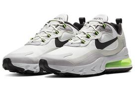 Nike Air Max 270 React Baltas Pilkas Elektros Žalias - CI3866-100 42.5
