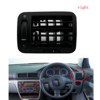 Skirta VW Passat B5 1999-2005 m. Interjero prietaisų skydelio konsolės AC Juoda oro išleidimo angos grotelių apdaila 3B0819728 3B0819703 3B0819704 1PC-Left