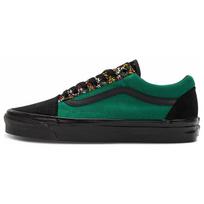 Vans Old Skool 36 DX Anaheim Factory – aksominiai gėlėti unisex sportbačiai Daugiaspalviai aksominiai raudoni žalia VN0A4BVQRGR 35