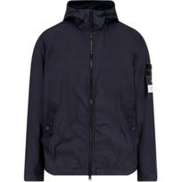 Stone Island Ss26 Ženklelis Su Gobtuvu Užtraukiamas Ilgomis Rankovėmis Striukė Vyriškos striukės L1S154100001S0A23-V0020 M