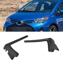 Priekinio stiklo kampo apdailos valytuvo dangtelio sandariklis Deflektorius Toyota Yaris 2015-2017 LE JAV versijai 53867-52160 53866-52140 2pcs