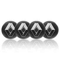 Skirta Renault 2026 Nauji ratlankių gaubteliai 4 vnt. 56/60/65 mm Automobilio ratų lipdukai Centrinis ratlankio gaubtelis Automobilio emblema Ženklelis Lipdukas Skirta Renault Megane 2 3 Cl 56mm Sticker