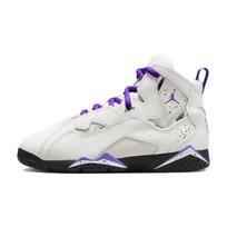 Air Jordan True Flight PS Light Base Grey Purple Venom 343796-052 35