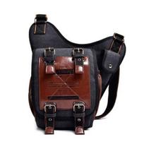 Retro odinis karinis vintage „Messenger“ vyriškas pečių krepšys „Crossbody“ kelioninis „Pocuh Man Bolsa“ krepšys armijos žalia spalva