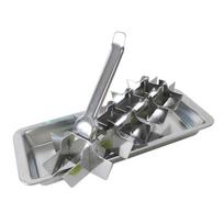Nerūdijančio plieno ledukų padėklas su judama pertvara, ledukų gaminimo forma, buitinė ledukų forma, vasara Stainless Steel
