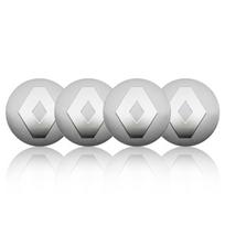 Ratlankių dangteliai 4 vnt. 56/60/65 mm Automobilio ratų lipdukai Centrinio ratlankio dangtelis Automobilio emblema Ženklelis Lipdukas Renault Megane 2 3 Clio Koleos Kadjar Capt 56mm Sticker