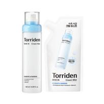 Torriden Dive-In žemos molekulinės masės hialurono rūgšties drėkinantis kremas-purškiklis Specialus rinkinys 120 ml + Papildymas