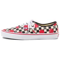 Valentino x Vans Authentic Skateboard Shoes Unisex Beige Black Sneakers YS0M23WHXBAG 39