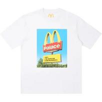 Palace x McDonalds Sign T-Shirt White Men Tops P25TS341 XL