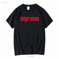Vintažinis 2000 m. The Sopranos logotipas HBO TV laidos reklaminis marškinėlis Dydis XL Juodas Y2k vintažinis Išskalbtas Minkštas grafinis Šiek tiek S
