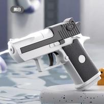 Mini Desert Eagle mechaninis nepertraukiamo šaudymo vandens pistoletas, mažas pistoletas vasaros lauko paplūdimyje, prastas žaislinis šaudymo vandens pistoletas vaikams