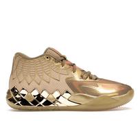 Puma MB.01 Golden Child Vyriški sportbačiai Metalinis-Auksinis Ugnies-Koralinis 379223-01 42