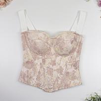 Korsetai, madingi ir elegantiški moteriški drabužiai 34B rožinė