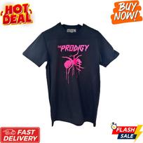 The Prodigy Inspired Black Neon Pink T-Shirt Unisex Rave Dance Music Tee S-5XL Unisex T-Shirt XXL