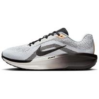 Nike Air Winflo 11 SE Balti Šviesiai Dūminiai Pilki Juodi Vyriški Sportbačiai Metalizuoti Auksiniai HQ7975-100 40