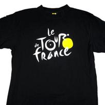 Le Tour De France T-shirt Vyriškas Dydis 2XL Juodas Dviračių Lenktynės Dviratis Lenktyninis S