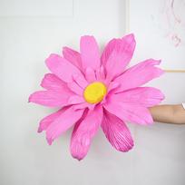 Didelė PE putplasčio ramunė 50cm Dirbtinė gėlė Naujos dirbtinės gėlės Langų vitrinos kompozicija violetinė