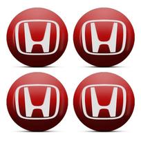Honda 4 vnt. Automobilio rato centrinis dangtelis Rato stebulės dangtelis Ratlankio stebulės apsauga nuo dulkių Honda Civic XR-V HR-V City Accord Odyssey Spirior CRV