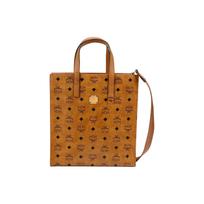 MCM Portuna Aren Visas Atspaudas Rankinė Su Dangos Danga Peties Rankinė Unisex Stilius Poros Rungtynės Konjako Basic Set (Bag+Dust Bag) ruda