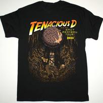 TENACIOUS D 2024 m. turas Grupės dovana gerbėjui Visų dydžių S–5XL Marškinėliai Unisex Marškinėliai XL