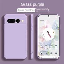 Skirta Google Pixel 8 dėklas Pixel 6A 7A 8A 6 7 telefono dėklas Buferis Skysto silikono Minkštas TPU dėklas Google Pixel 8 Atsparus smūgiams dėklas For Pixel 6 mėlyna